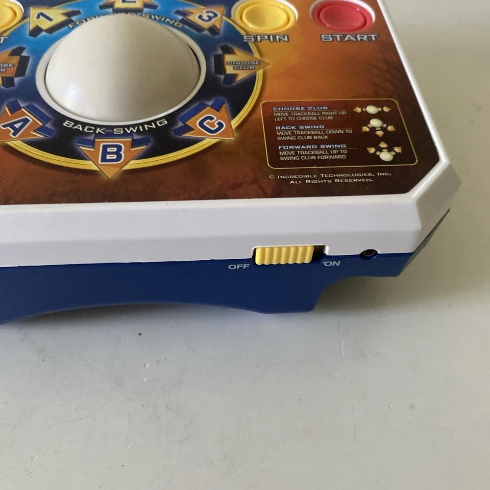 Golden Tee Golf Plug & Play Home TV Game Edition 2011 Jakks Pacific Tested